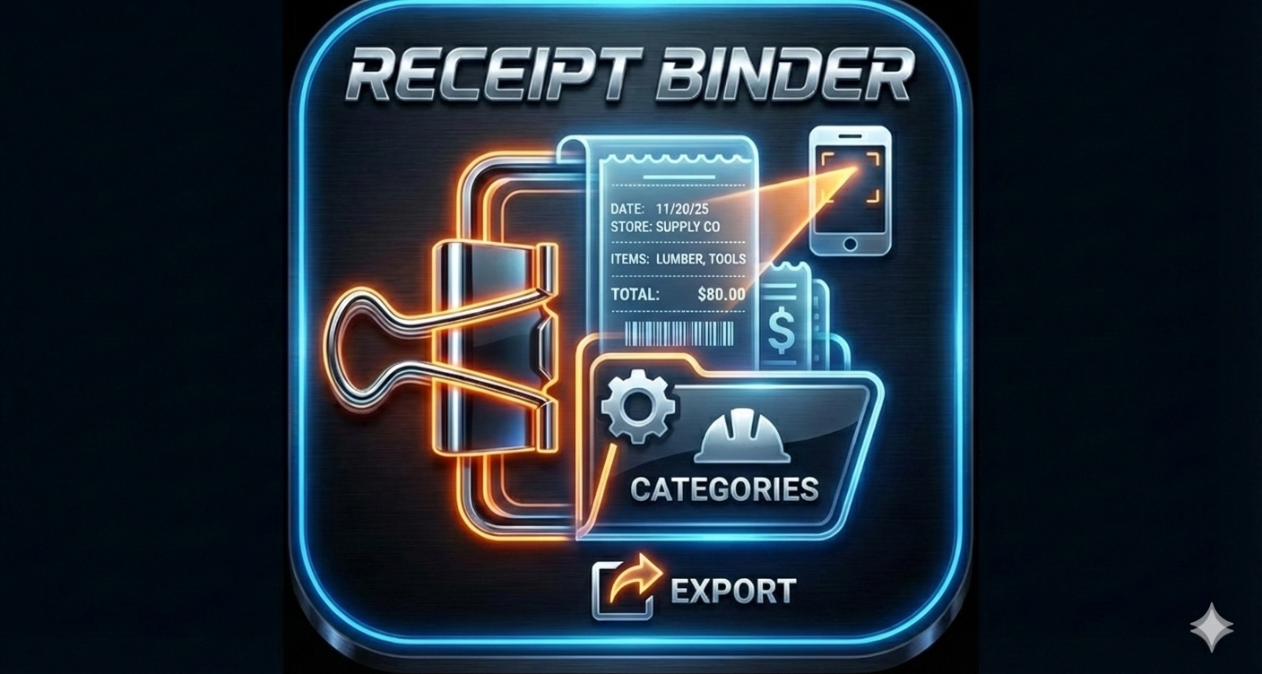 Receipt Binder app icon